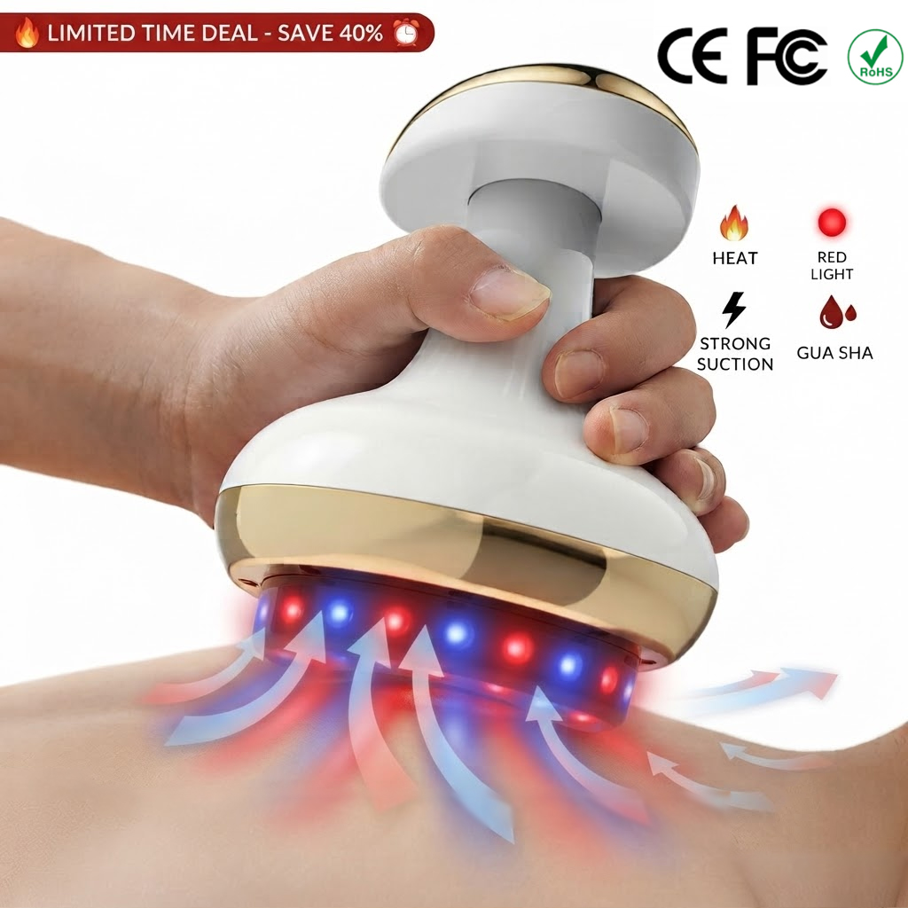 Cooling Gel For Laser Hair Removal - เครื่องนวดสลายเซลลูไลท์ไฟฟ้า พร้อมถ้วยดูด ชาร์จไฟได้ ใช้ในบ้าน ช่วยเผาผลาญไขมัน บรรเทาอาการปวดเมื่อย