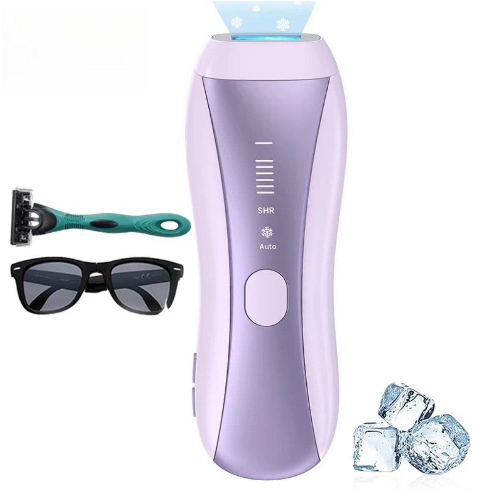 Home Ipl Hair Removal Sapphire Cooling - เครื่องกำจัดขนถาวรสำหรับใช้เองที่บ้าน ด้วยเทคโนโลยี IPL พร้อมระบบทำความเย็นด้วยไพลิน – ไม่เจ็บปวดและรวดเร็ว