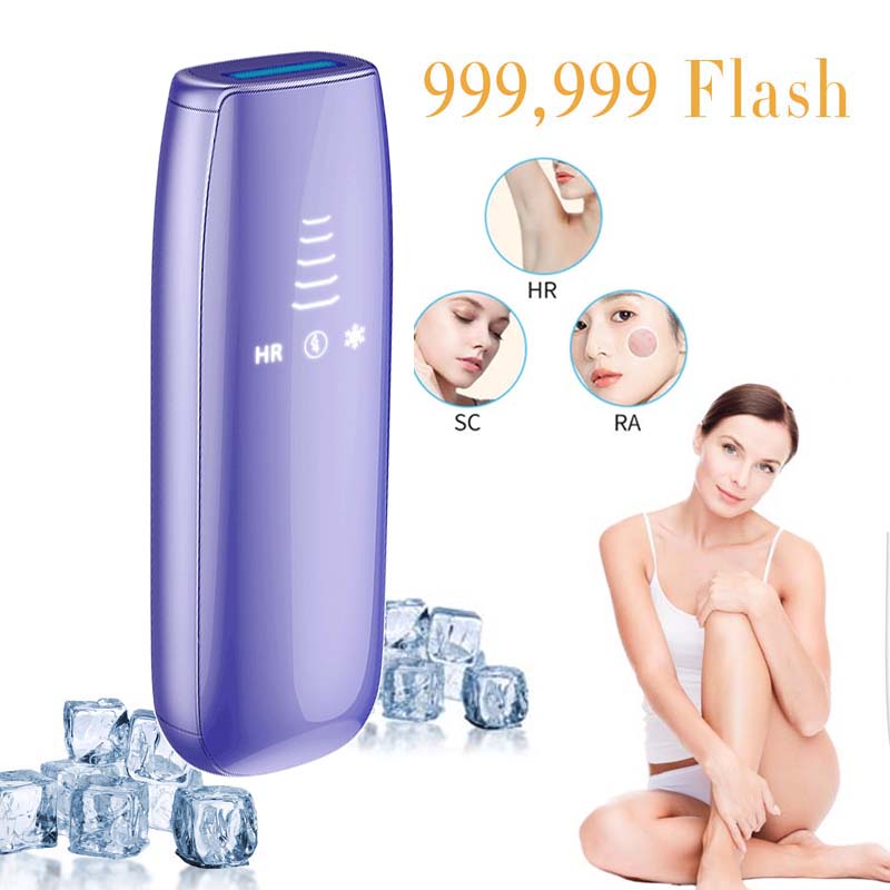 Home Ipl Hair Removal Sapphire Cooling - เครื่องกำจัดขน IPL แบบพกพาสำหรับใช้ในบ้าน พร้อมแพ็คเกจจิ้งโลโก้ที่ปรับแต่งได้ ใช้เทคโนโลยีแซฟไฟร์ ช่วยลดความร้อนบนผิว