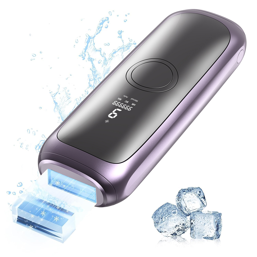 Home Ipl Hair Removal Sapphire Cooling - เครื่องกำจัดขนด้วยแสง IPL แบบพกพา ระดับมืออาชีพ พร้อมระบบทำความเย็น คริสตัลแซฟไฟร์