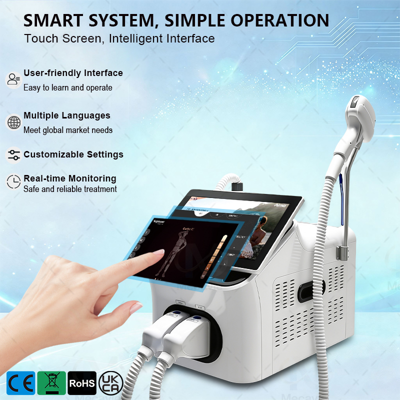 Nd Yag Laser Tattoo Removal Machine - เครื่องเลเซอร์ไดโอด ND YAG แบบ 2-in-1 สำหรับใช้งานบนโต๊ะ