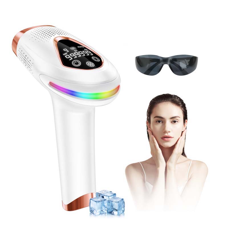 Home Ipl Hair Removal Sapphire Cooling - เครื่องกำจัดขน IPL Sapphire Ice Cooling แบบไร้ความเจ็บปวด