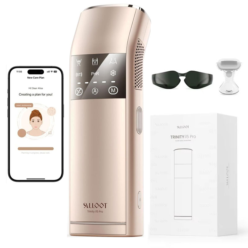 Home Ipl Hair Removal Sapphire Cooling - เครื่องกำจัดขนด้วยเลเซอร์ Trinity I15 Pro Sapphire Ice