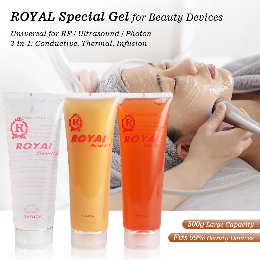 Cooling Gel For Laser Hair Removal - เจลนำไฟฟ้าสำหรับเครื่องเสริมความงาม 300 กรัม เจลนวดกระชับสัดส่วนด้วยคลื่นวิทยุ RF อัลตราโซนิก