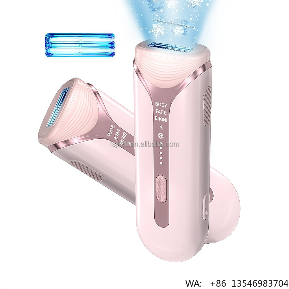Home Ipl Hair Removal Sapphire Cooling - เครื่องกำจัดขนด้วยเลเซอร์ IPL รุ่นใหม่ล่าสุดปี 2025 พร้อมหลอดไฟคู่ ระบบทำความเย็นด้วยแซฟไฟร์ไอซ์