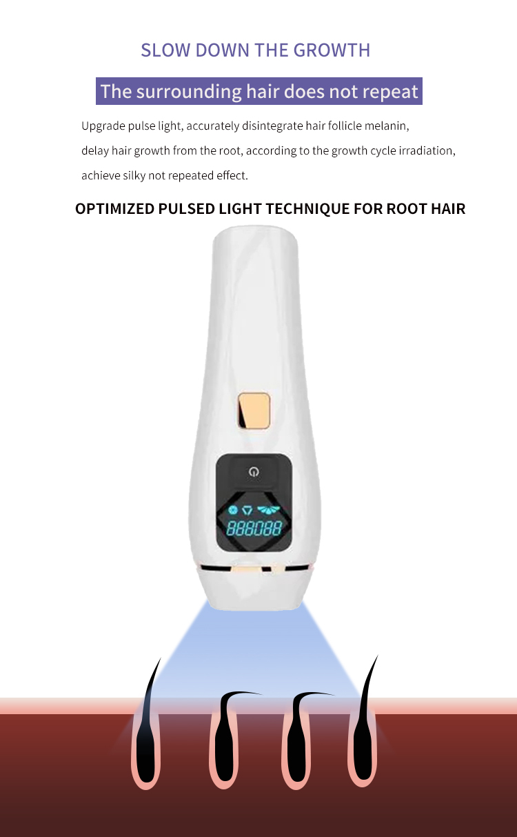 เครื่องกำจัดขน IPL แบบพกพาที่ด - Home Ipl Hair Removal Sapphire Cooling บทวิจารณ์และราคา