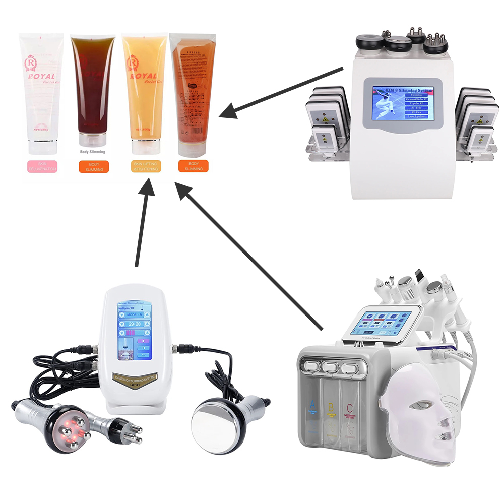 300g Ultrasonic GEL สําหรับ 40 - Cooling Gel For Laser Hair Removal บทวิจารณ์และราคา