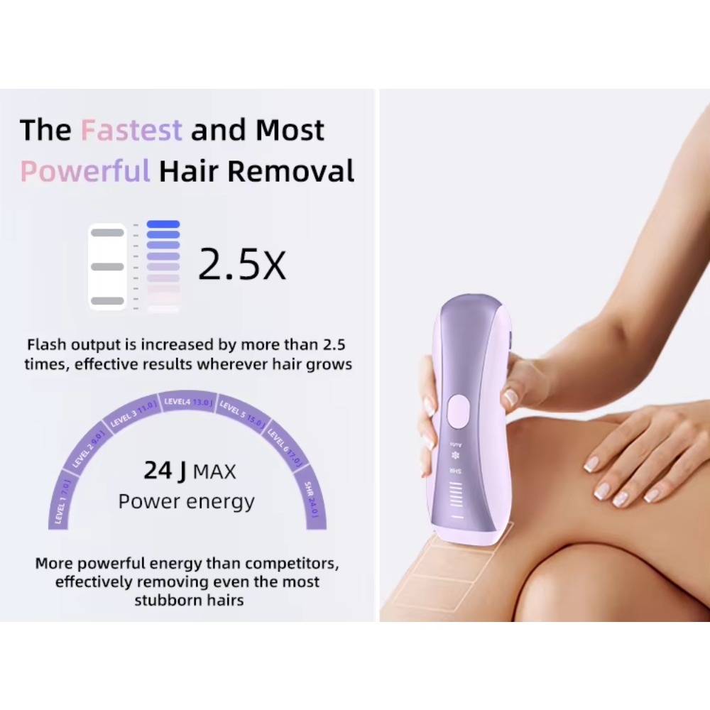 เครื่องกำจัดขนถาวรสำหรับใช้เอง - Home Ipl Hair Removal Sapphire Cooling บทวิจารณ์และราคา