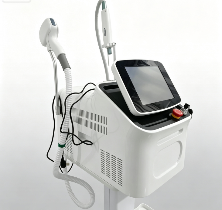 เครื่องเลเซอร์ไดโอด 2-in-1 แบบ - Diode Laser Hair Removal 808Nm 755Nm 1064Nm บทวิจารณ์และราคา