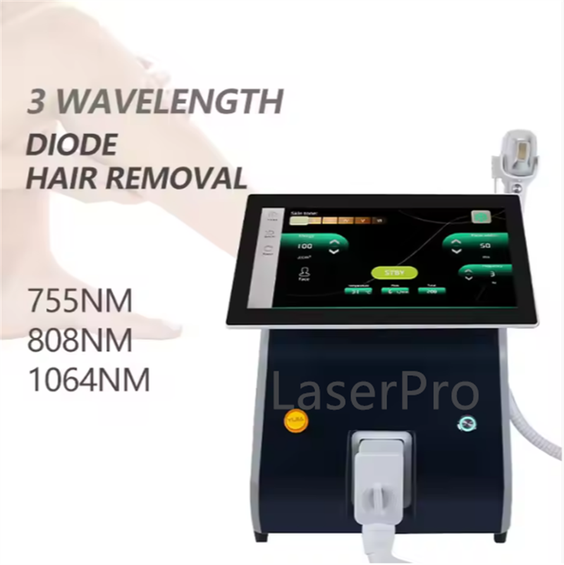 เครื่องกำจัดขนด้วยเลเซอร์ไดโอด - Diode Laser Hair Removal 808Nm 755Nm 1064Nm บทวิจารณ์และราคา