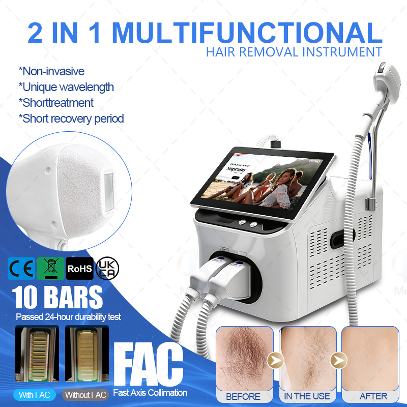 เครื่องเลเซอร์ไดโอด ND YAG แบบ - Nd Yag Laser Tattoo Removal Machine บทวิจารณ์และราคา