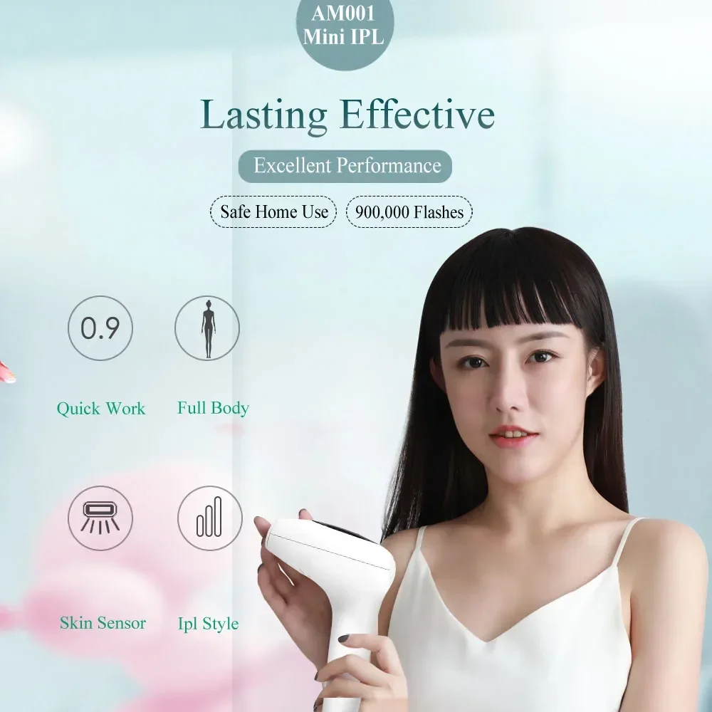 เครื่องกำจัดขนด้วยเลเซอร์ 900, - Ipl Hair Removal Handset Permanent บทวิจารณ์และราคา