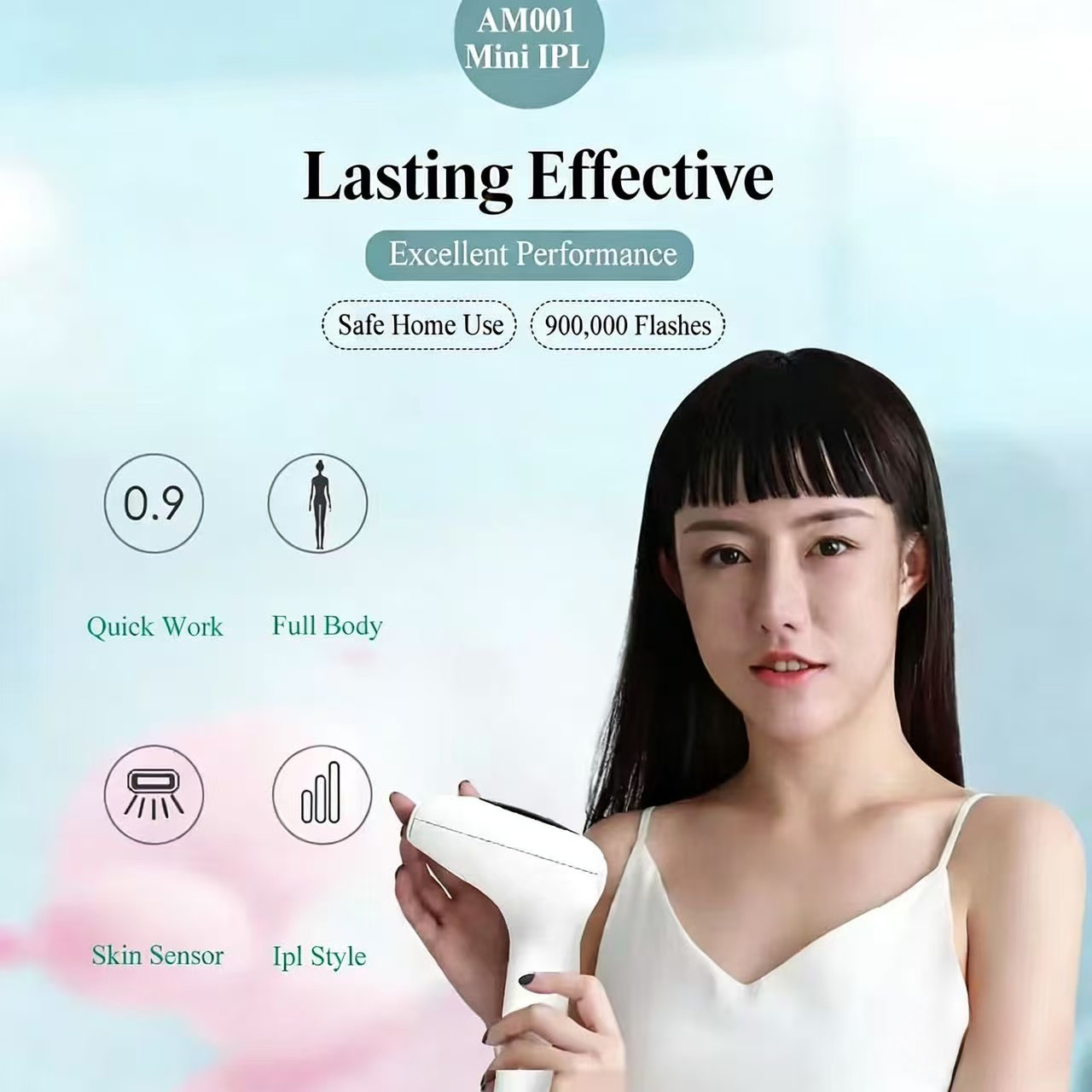 เครื่องกำจัดขนด้วยเลเซอร์แบบมื - Ipl Hair Removal Handset Permanent บทวิจารณ์และราคา