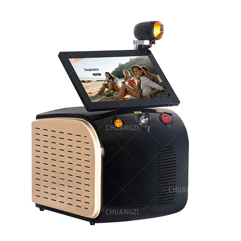 เครื่องกำจัดขนแบบมืออาชีพ ไอซ์ - Alexandrite Laser Hair Removal Machine บทวิจารณ์และราคา