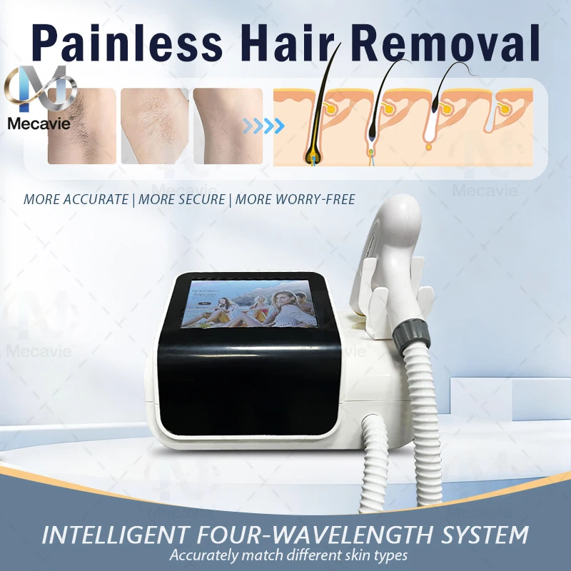 เครื่องกำจัดขนด้วยเลเซอร์ไดโอด - Diode Laser Hair Removal 808Nm 755Nm 1064Nm บทวิจารณ์และราคา