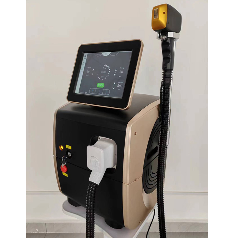 เครื่องเลเซอร์กำจัดขนแบบถาวรสำ - Ice Titanium Diode Laser Machine บทวิจารณ์และราคา