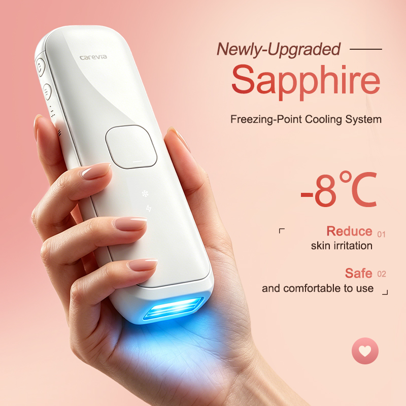 เครื่องกำจัดขน IPL สำหรับผู้หญ - Home Ipl Hair Removal Sapphire Cooling บทวิจารณ์และราคา