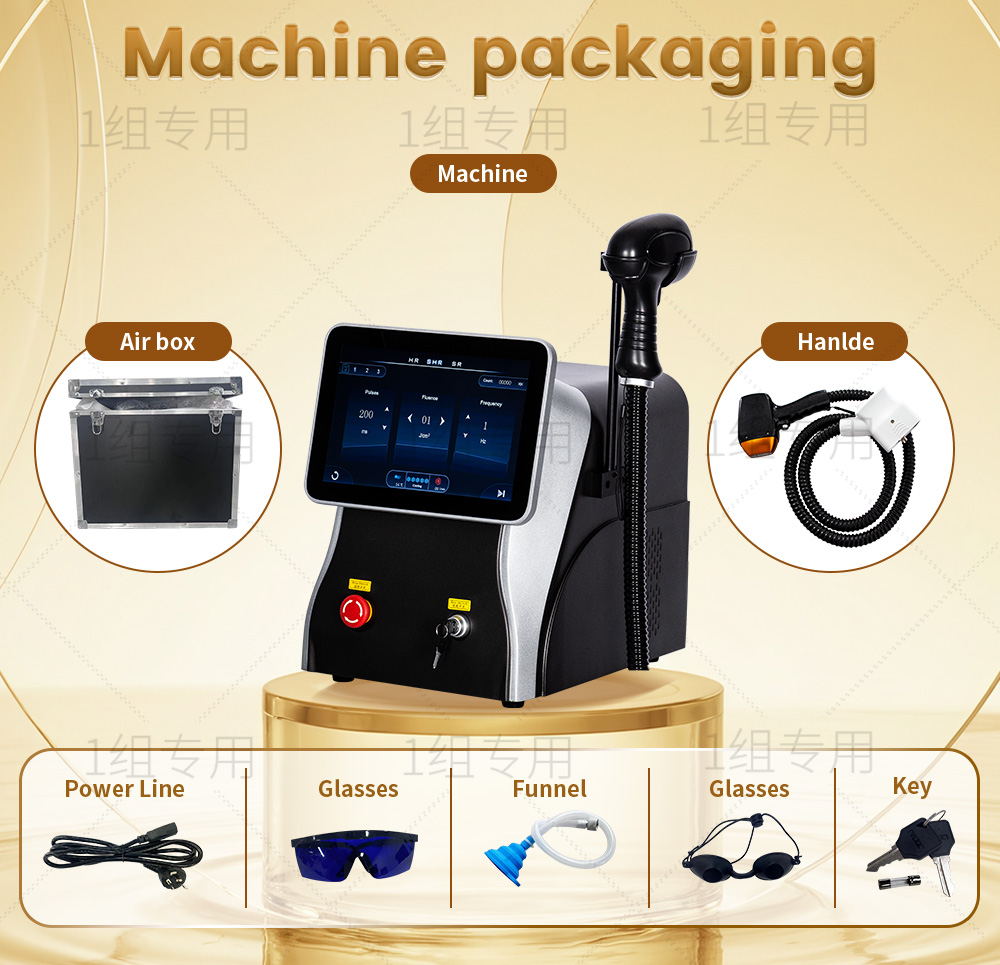 808nm ไดโอดเลเซอร์กําจัดขน 3 w - Alexandrite Laser Hair Removal Machine บทวิจารณ์และราคา
