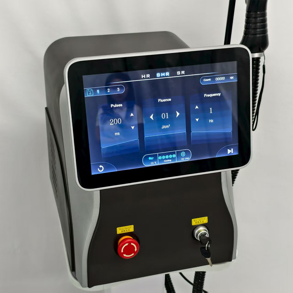 808nm ไดโอดเลเซอร์กําจัดขน 3 w - Alexandrite Laser Hair Removal Machine บทวิจารณ์และราคา