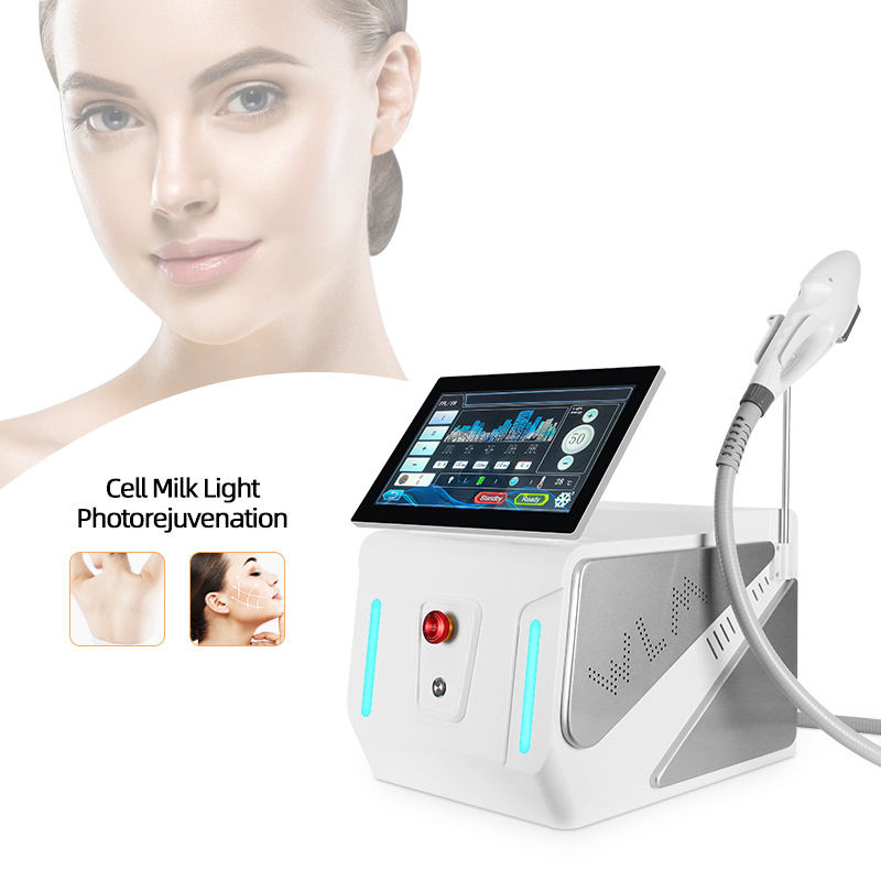 เครื่องฟื้นฟูผิว DPL BBL ระดับ - Opt Ipl Laser Hair Removal Machine บทวิจารณ์และราคา