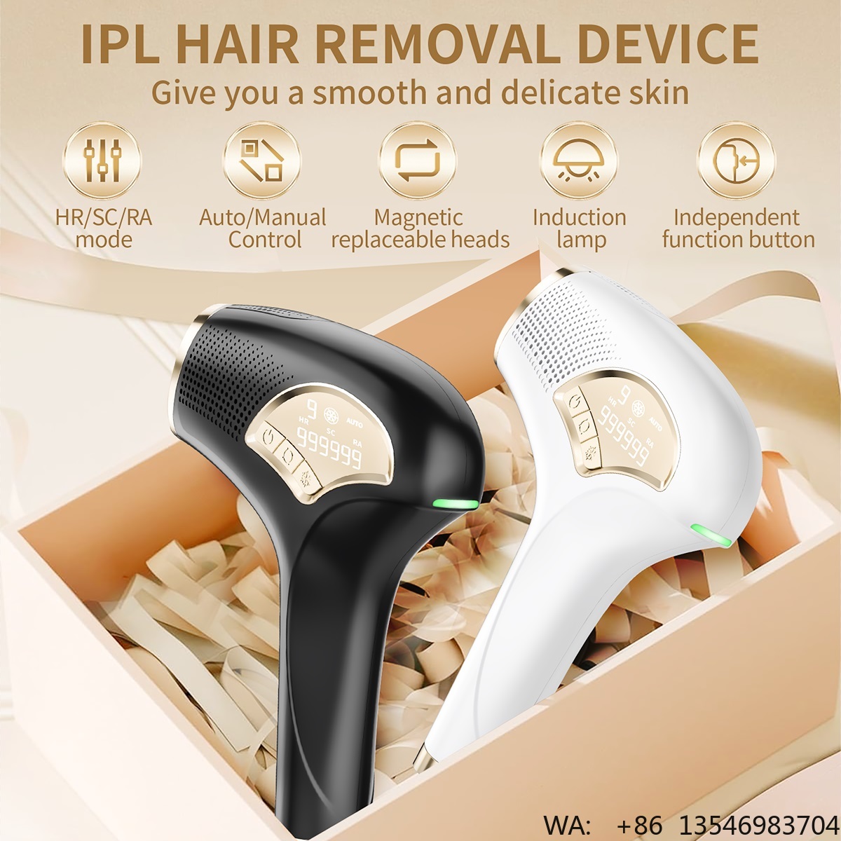 เครื่องกำจัดขนด้วยเลเซอร์ IPL  - Ipl Hair Removal Handset Permanent บทวิจารณ์และราคา