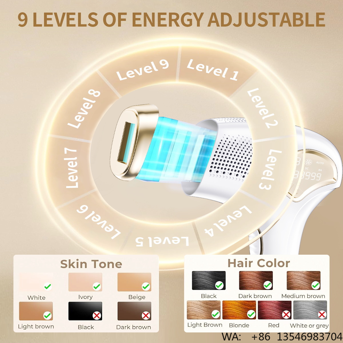 เครื่องกำจัดขนด้วยเลเซอร์ IPL  - Ipl Hair Removal Handset Permanent บทวิจารณ์และราคา