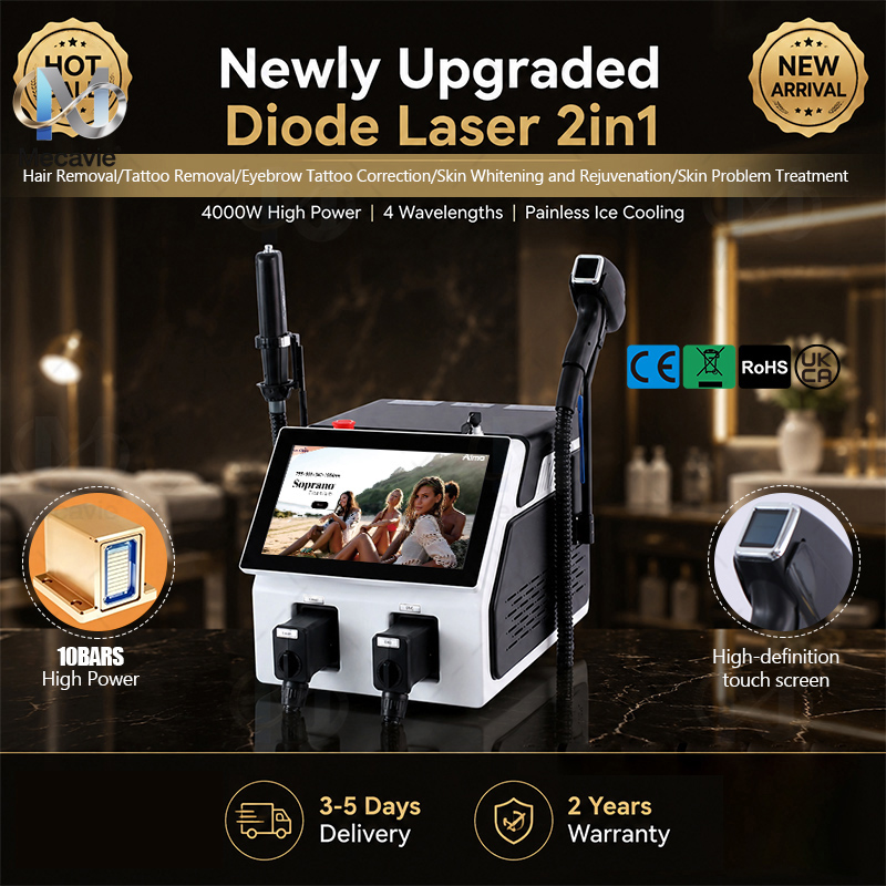 เครื่องเลเซอร์ความงามอเนกประสง - Alexandrite Laser Hair Removal Machine บทวิจารณ์และราคา